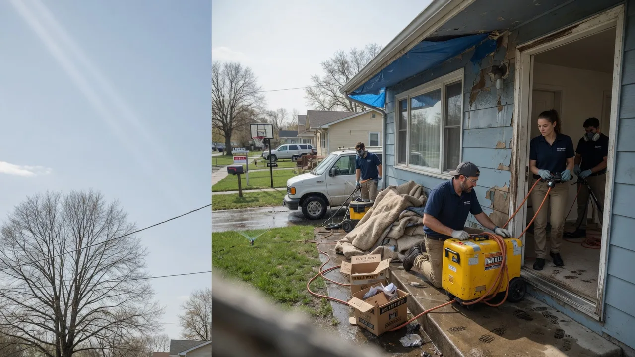 Basement Flood Cleanup in Midfield, TX near me